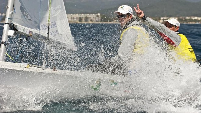 Belcher and Page - Semaine Olympique Francaise de Voile 2012 ©  Victor Kovalenko